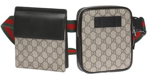 brown gucci belt box|gucci belt bag 2 pouches.